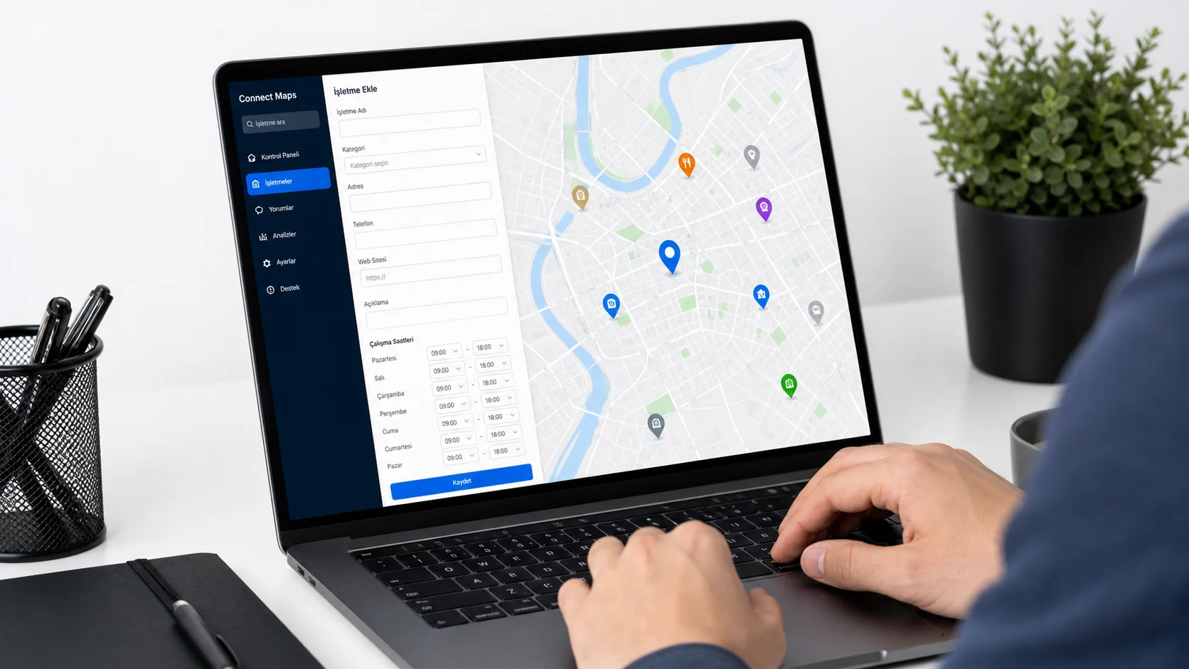 Apple Haritalara İşletme Ekleme: Milyonlara Ulaşmanın Sırrı - connect maps arayüzü Apple Haritalara İşletme Ekleme: Milyonlara Ulaşmanın Sırrı - connect maps arayüzü