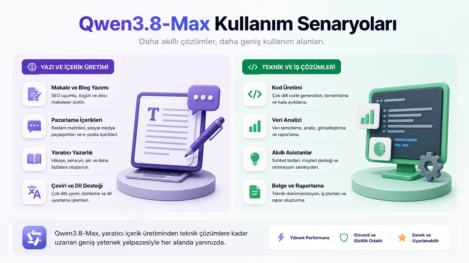 Qwen3.8-Max ile Tanışın: Yapay Zeka Yeteneklerinde Yeni Bir Dönüm Noktası Qwen3.8-Max ile Tanışın: Yapay Zeka Yeteneklerinde Yeni Bir Dönüm Noktası - Araştırma ve Geliştirme