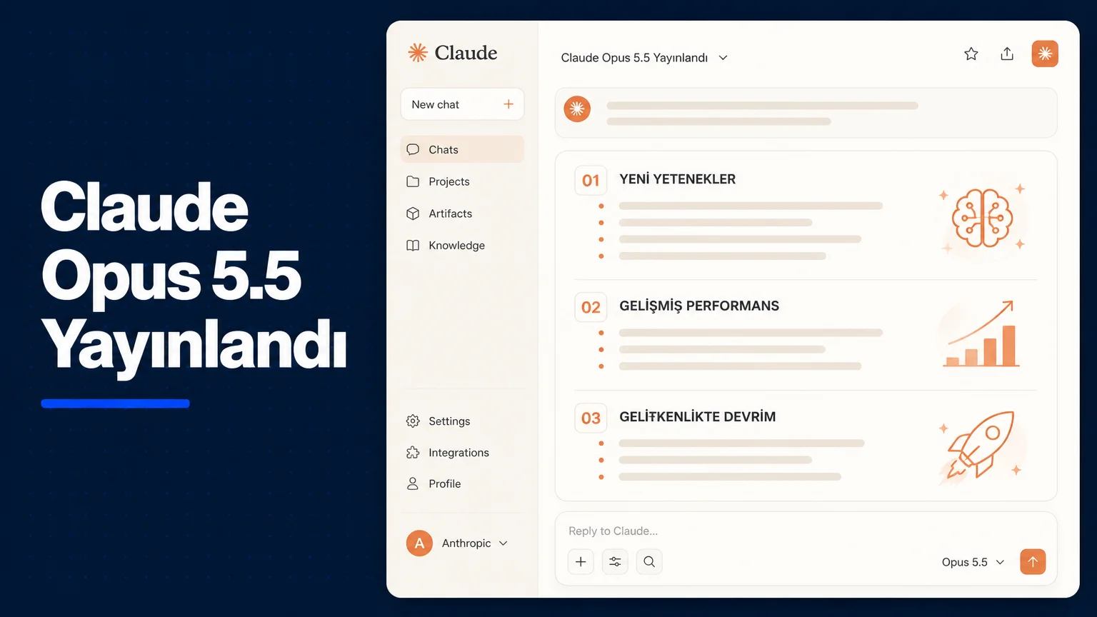 Claude Opus 5.5 Yayınlandı!