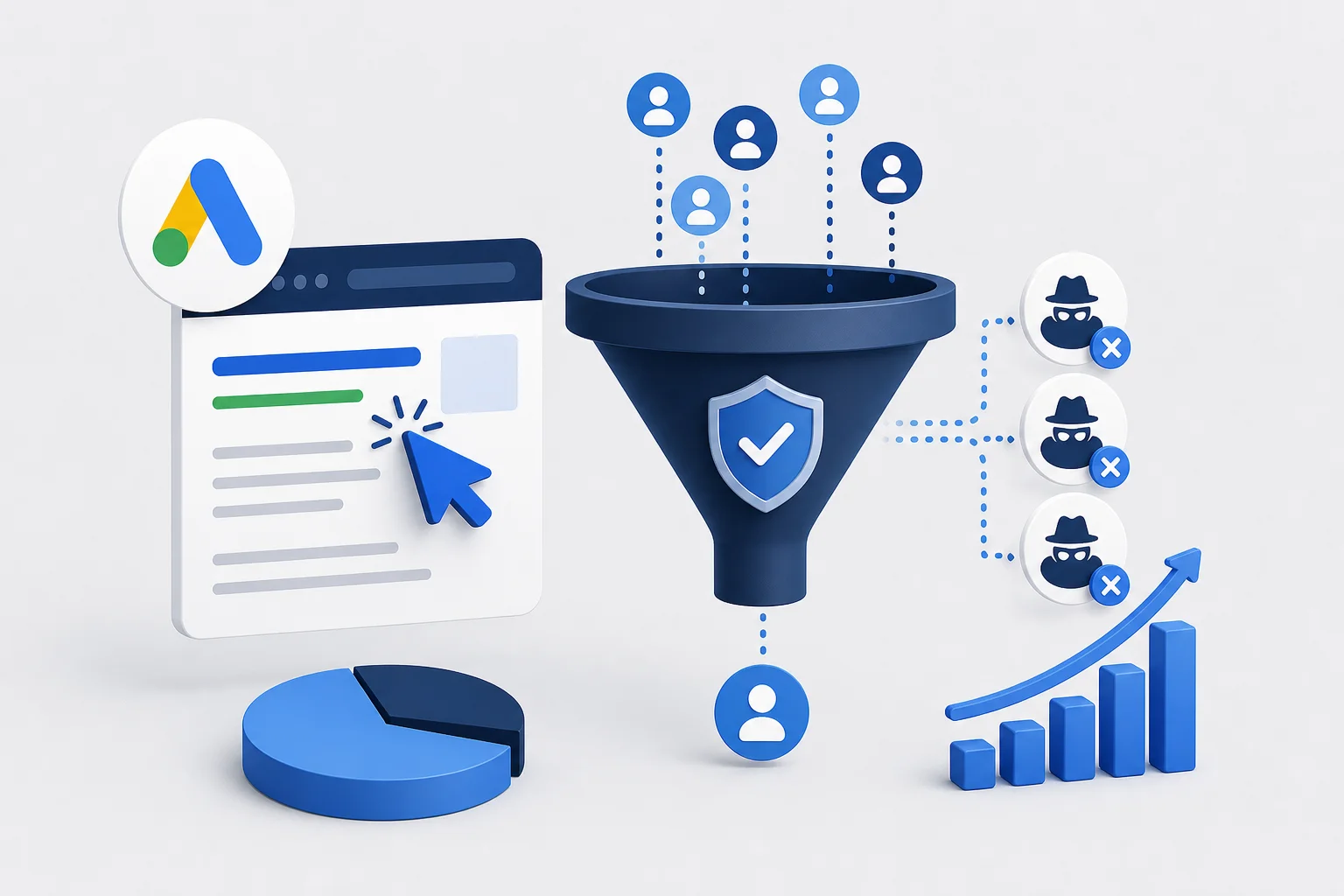 Google Ads Geçersiz Tıklamaları Düşürme: %50 Başarı Sağlayan Hedefleme Taktiği (2026) Google Ads Geçersiz Tıklamaları Düşürme: %50 Başarı Sağlayan Hedefleme Taktiği (2026)