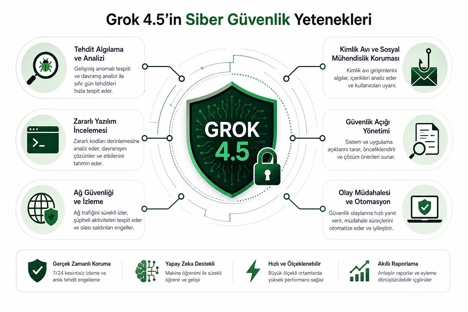 Grok 4.5 Yayınlandı: Yapay Zeka Kapasitesinde Yeni Bir Dönem Grok 4.5 Yayınlandı: Yapay Zeka Kapasitesinde Yeni Bir Dönem