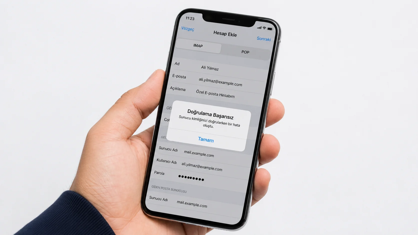 iPhone'a Email Hesabı Ekleme: Adım Adım Kurulum Rehberi - telefon hata mesajı iPhone\