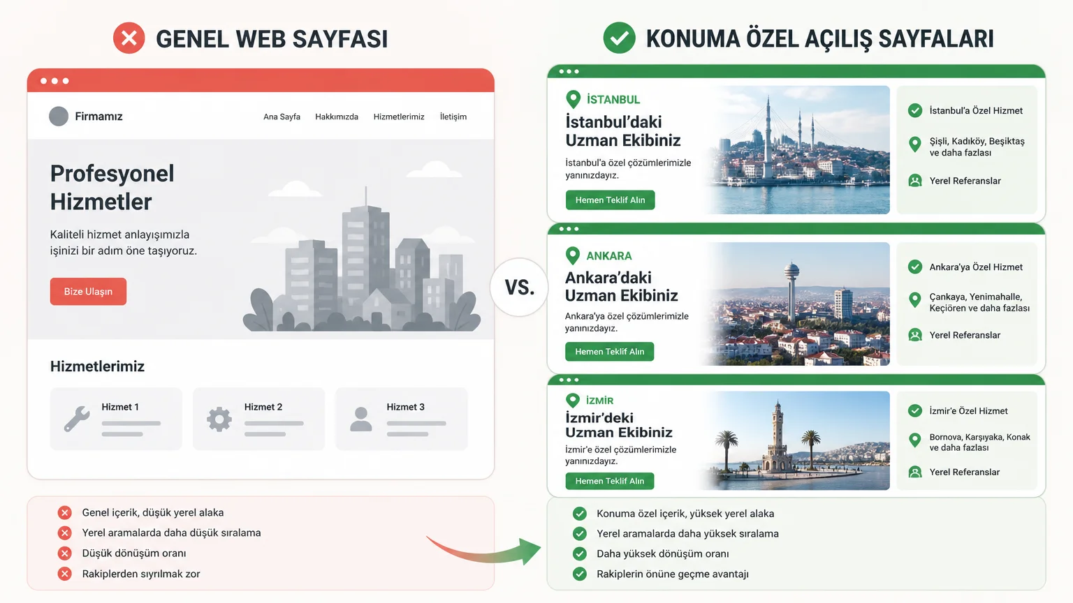 Her Konum için Yerel SEO: İşletmenizin Görünürlüğünü Nasıl Artırırsınız? Her Konum için Yerel SEO: İşletmenizin Görünürlüğünü Nasıl Artırırsınız? - Konuma Özel Açılış Sayfaları