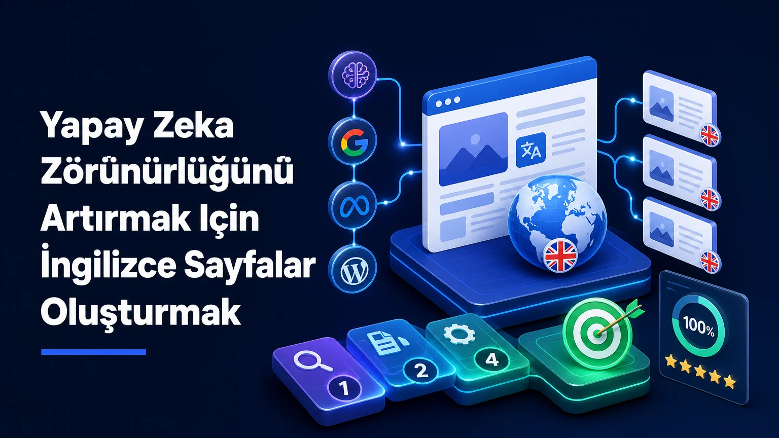 Yapay Zeka Görünürlüğü İçin Sitenizde İngilizce Sayfalar Oluşturmalı Mısınız?