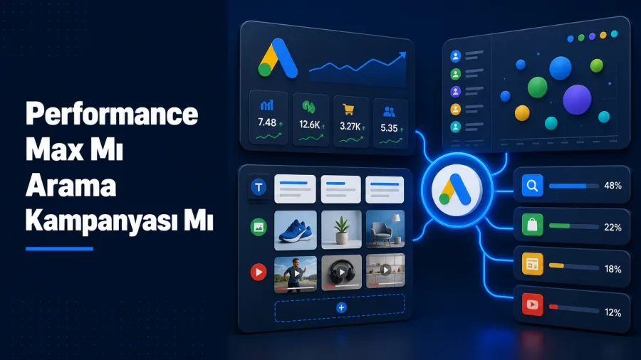 Google Ads'te Performance Max mı, Arama Kampanyası mı?